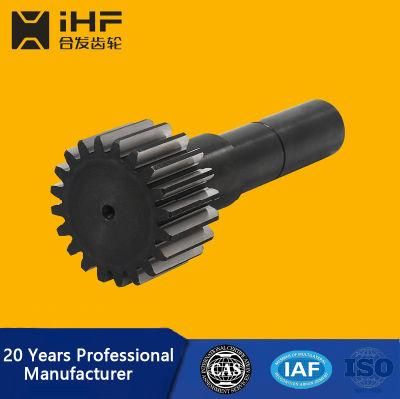Ihf China Stainless Steel Spur Gear Spline Shaft with Blackening Treatment and CNC Machining Parts