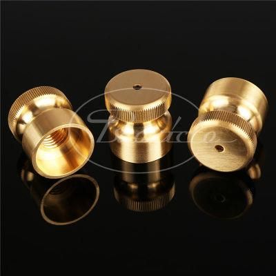 OEM Precision CNC Machined Turning Milling Brass Vehicle Engine Injection Hood Cover Insert Parts