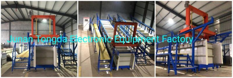 Aluminium Jig Anodizing Production Line for Alumina Product Anodizing Machine