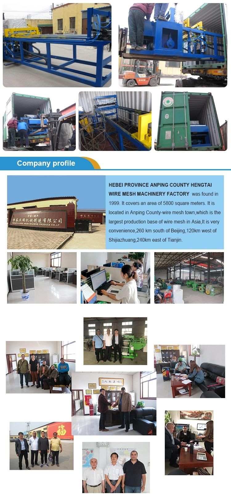 Anping Hengtai Supply OEM Brick Force Mesh Welding Production Line