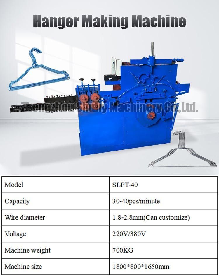 Automatic Laundry Galvanised Steel Wire Hanger Making Machine for Sale