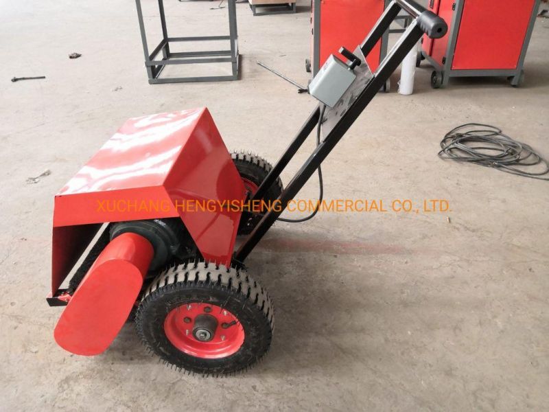 Hand Pushing Groove Steel Deruster Steel Plate Derusting Machine