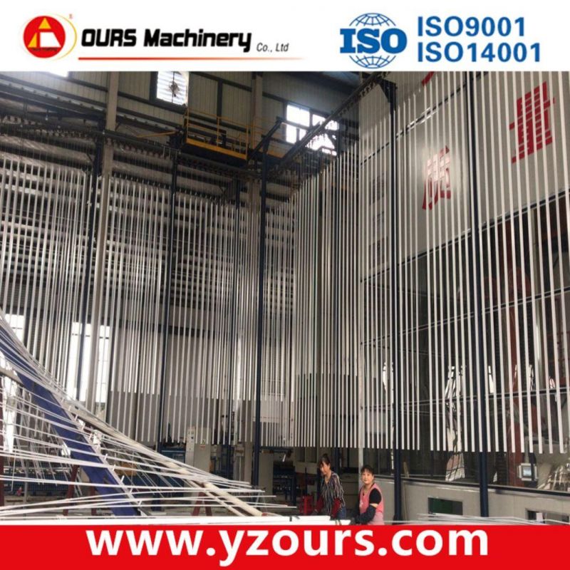 Integrated Powder Coating Machine for Aluminium Profiles