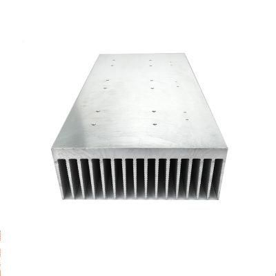 High Power Dense Fin Aluminum Heat Sink for Welding Equipment and Power and Svg and Inverter and Apf