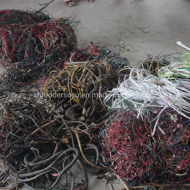 Waste Copper Wire Recycling Machine/Wire Stripping Machine/Cable Stripper Machine/Scrap Copper Wire Recycle Line/Cable Crusher/Copper Wire Crusher Machine