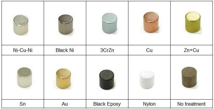 Sintered Magnet Permanent Magnetic Material Metal Processing Machinery Parts Gold Painting