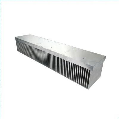 High Power Dense Fin Aluminum Heat Sink for Electronics and Inverter and Power and Apf and Welding Equipment and Svg