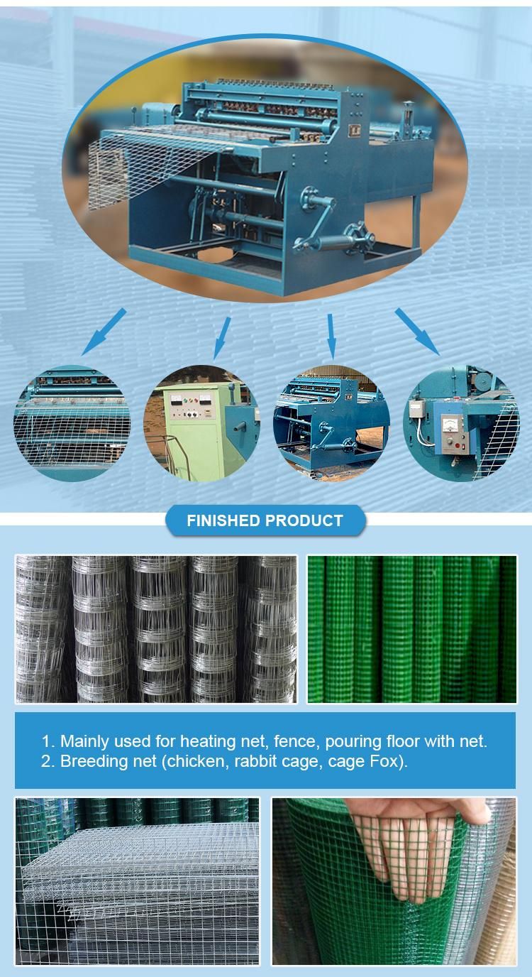 Automatic Edge Trimming Chicken Cage Poultry Wire Mesh Welding Machine