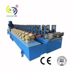 Chain Transmission Solar Mounting Bracket Machine with Hydraulic Cutter