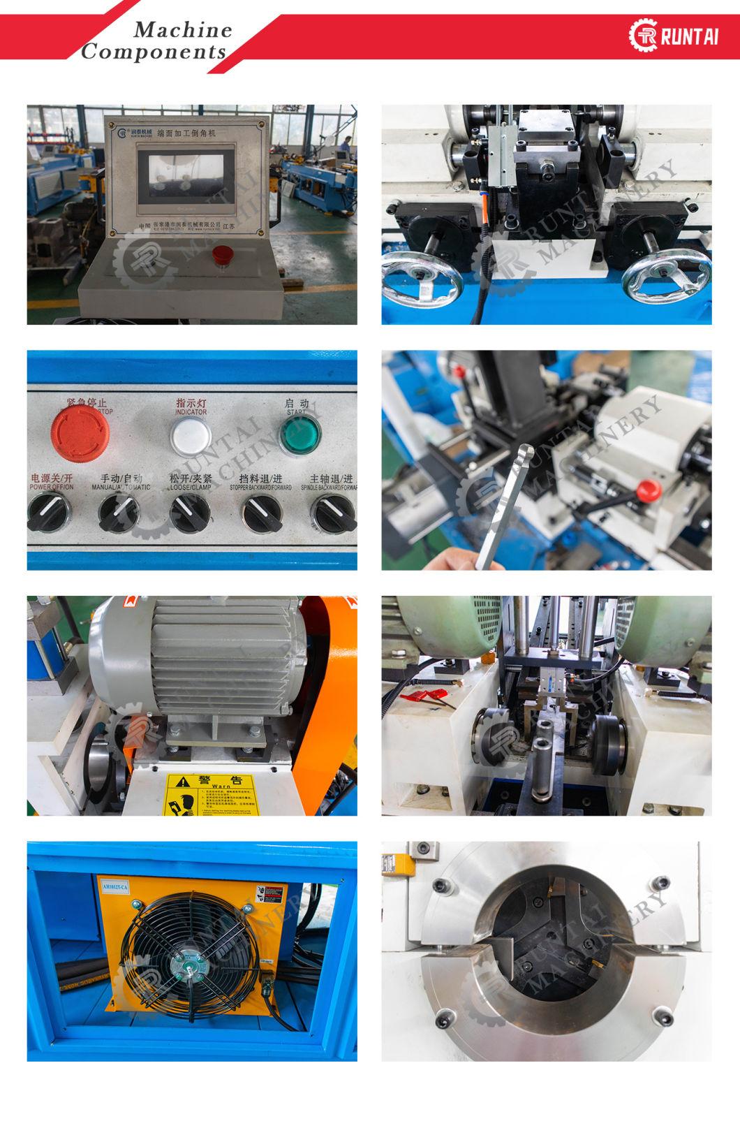 Rt80fa Auto Deburring Steel Rod PVC Pipe Beveler Chamfering Machine for Pipe Orifice Smoothing