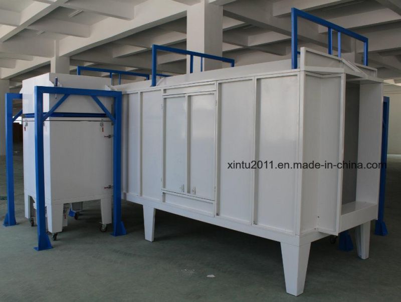 Double Side Manual Electric Powder Coating Spray Booth