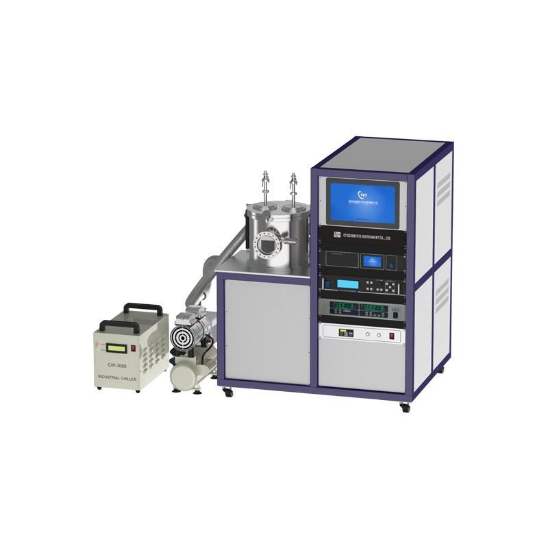 Dual Target Head Vacuum Magnetron Sputtering Coater for Coating Dielectric Films