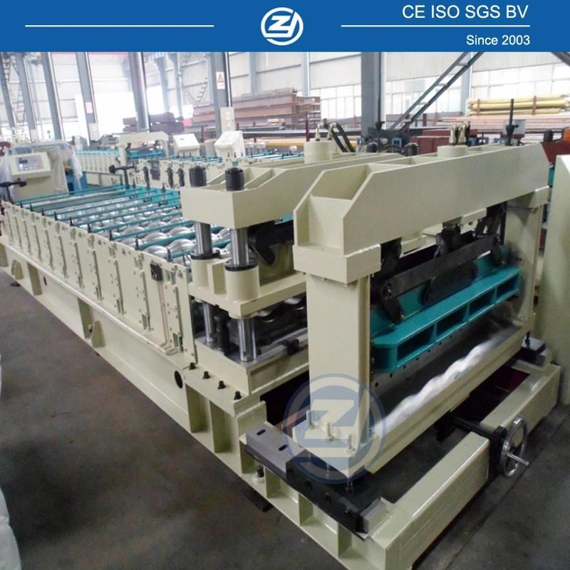 Popular Steel Profile Glazed Tile Corrugated Double Layer Roof Panel Cold Roll Forming Machine Factory Price with ISO9001/Ce/SGS/Soncap