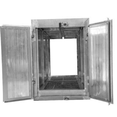 Aluminum Electrostatic Tunnel Powder Coating Curing Oven