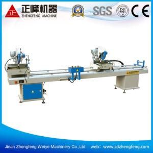 Aluminum and PVC Profile Double Miter Saws
