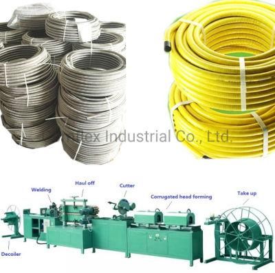Spiral Heavy Duty Fire Fighting Hose Forming Machine, High Quality Water/Gas Hose Making Machine~