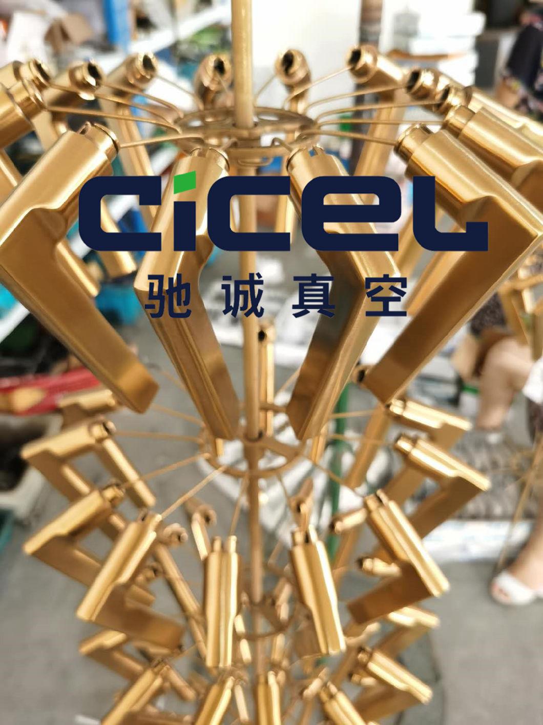 Cicel Cczk-1618-Ion Door Handles PVD Gold Coating Machine Plant