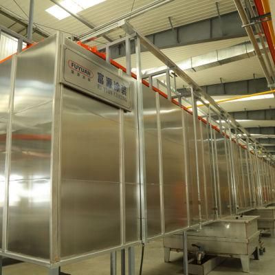 Automatic Liquid/Powder Coating Paint Spray Production Line for Fire-Fignting Equipment
