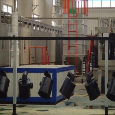 New Design Automatic Powder Coating Line with Best Spray Guns