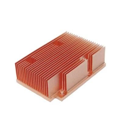 Copper Skived Fin Heat Sink for Svg and Apf and Power and Inverter and Electronics