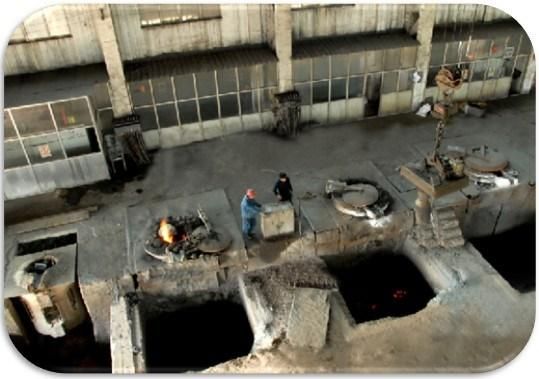 High Strength Nodular Iron (NCC SGP) Rolls for Section Mill