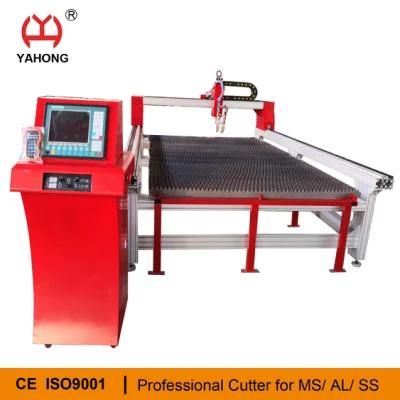 Bench Plasma Cutting Stainless Steel CNC Machine with Plasma Power Source Water Spray Function