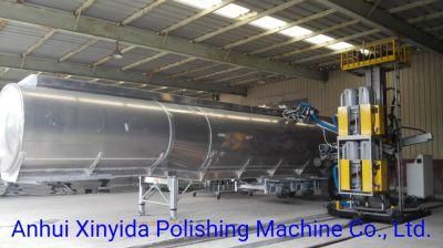 Tank Trailer Polishing and Planishing Machine with PLC Controlled and Good Servise