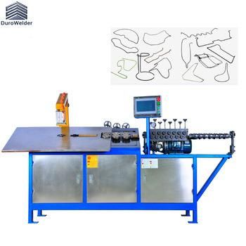 Automatic 2D Steel Wire Universal Flat Bending Machine