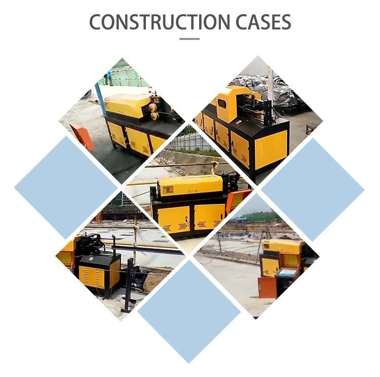 CNC Automatic Electric Automatic 4-14mm Steel Bar Rebar Coiled Straightening Cutting Machine