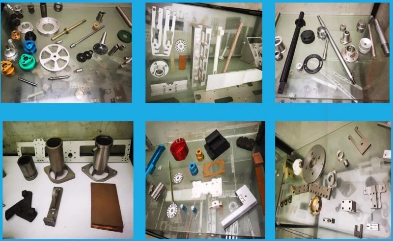 Custom Anodized Aluminium CNC Machining Spare Parts with 4 Axis Milling Machine Service