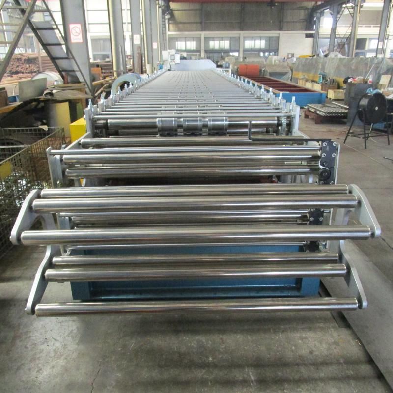 Factory Lifetime Service! PPGI Galvanized PLC Control Double Layer Roll Forming Machine Two in One Double Roof Machine
