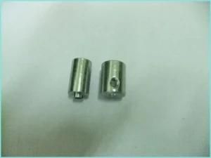 Non-Standard Ss Spare Part with Thread Hole, Polish
