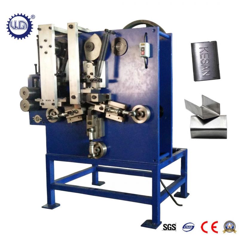 Strapping Wire Buckle Forming Machinery with PLC Controller