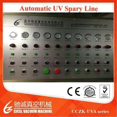 UV Coating Paint Shop / Automatic Spray Painting Line Vacuum Coating Plant