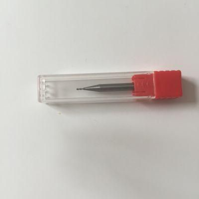 Manufacturer Uncoated 2 Flutes Carbide Micro CNC Machine Tool