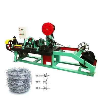 High Speed Double Strand Barbed Wire Making Machine
