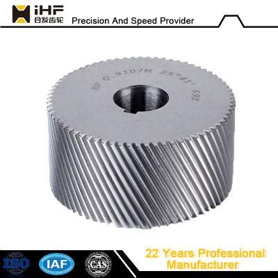 Ihf Alloy Steel Small Diameter Casting Helical Gear Worm Gears for Woodworking Industry
