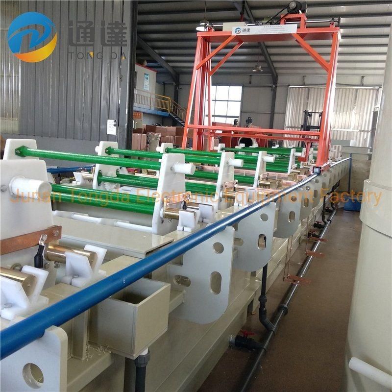 Semi-Automatic Rolling Nails Plating Equipment with Remote Control