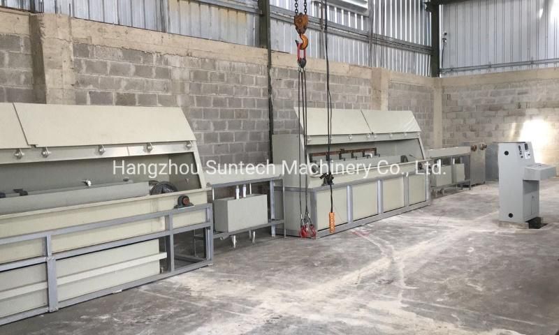 China Fast Speed Electro Galvanziing Line/Zinc Coating Line for Steel Wire