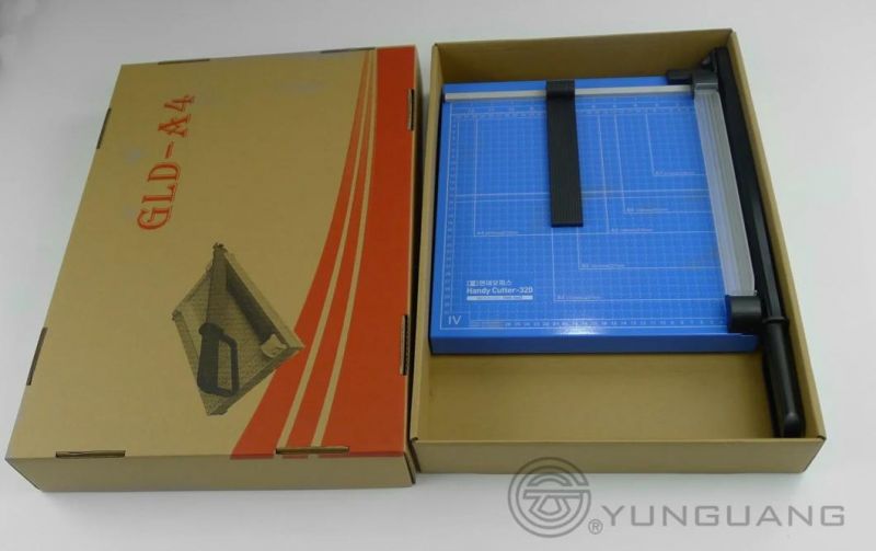 Steel Gld A4 Paper Cutter (Blue)