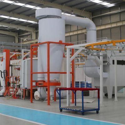 Electrostatic Manual Powder Coating Spray Booth with ISO