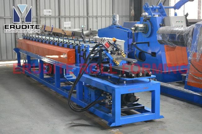 C73.5 Roll Forming Machine with Servo Flying Cut 20mpm