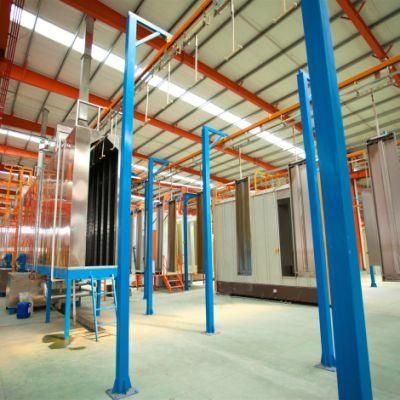 SS316 Stainless Steel Compact Powder Coating Line for Small Size Factory
