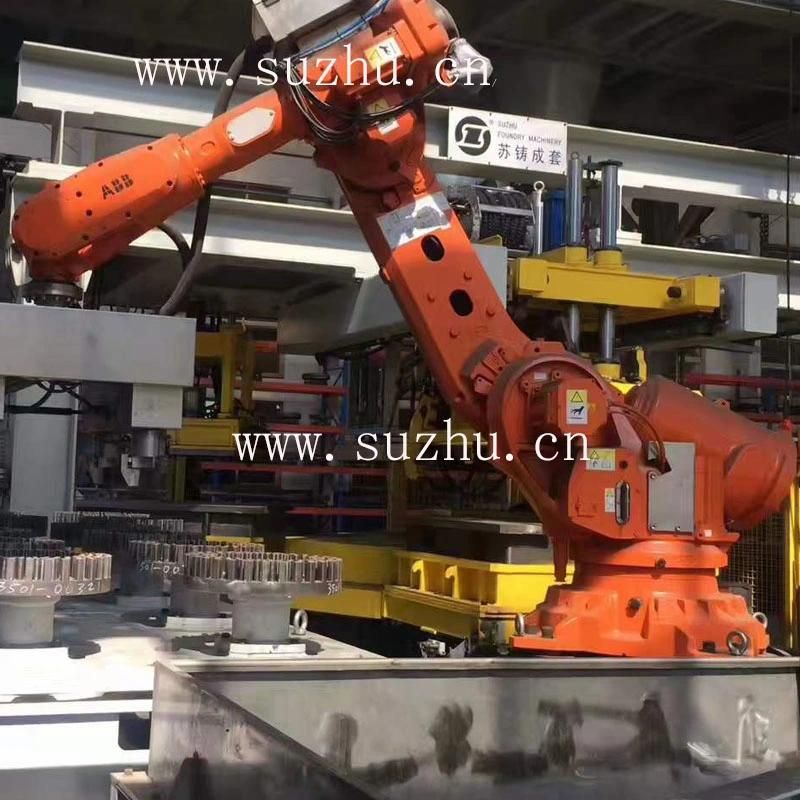Three Station Cold Box Core Machine