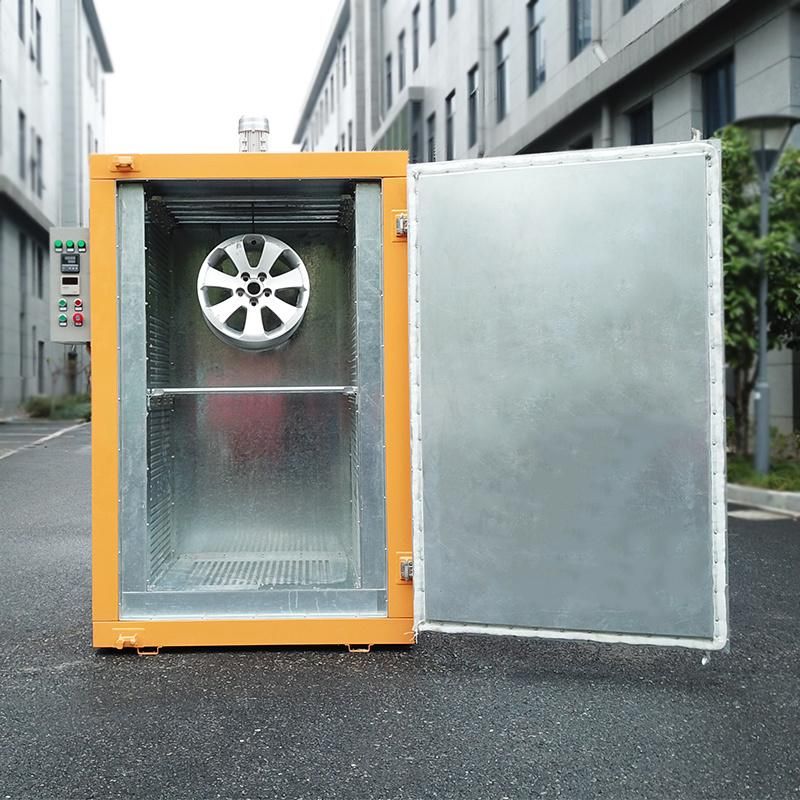 1.6 Meter Height Small Powder Coating Oven Electric Drying Oven for Wheel Painting