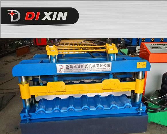 Color Steel Roof Sheet Roll Forming Machine with Perfect Surface
