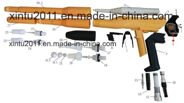 Powdergun Cascade for Ga03 Automatic/ Manual Powder Guns