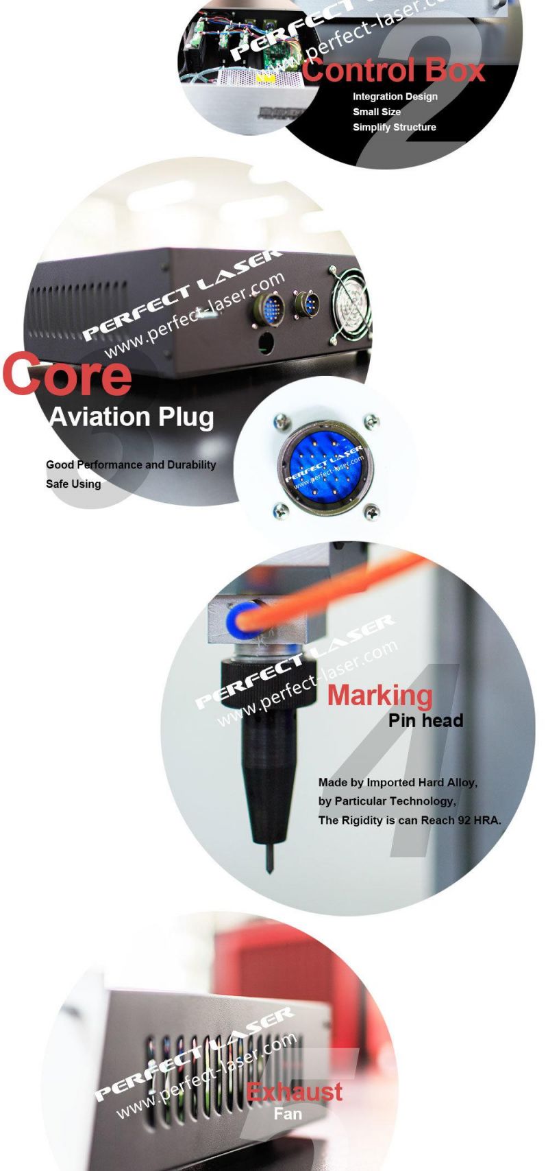 Pneumatic DOT Peen Marking Machine for Aluminum