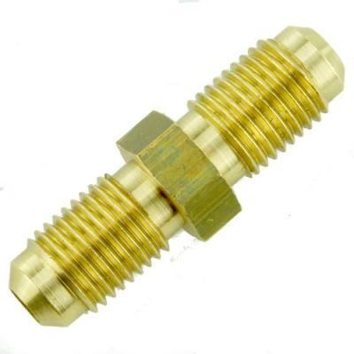 High Precision CNC Turning Brass in-Line Connector Micro Machine Parts