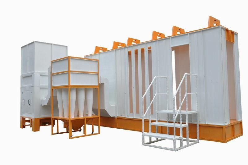 Fast Color Change Multi Cyclone Powder Spray Booths Systems